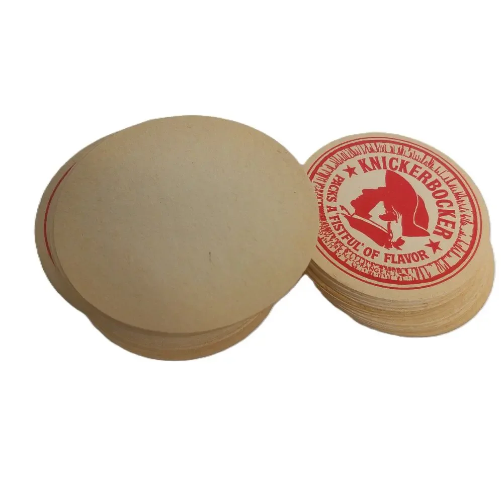 Vintage Rheingold and Knickerbocker Beer Coasters Breweriana Stack Over 100